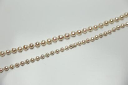 null Sautoir de perles - Poids brut : 46.72 g 
