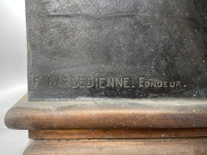 null D'AFFRY Adéle (1836-1879) Bianca Capello, 
sujet en bronze signé A.MARCELLO,...