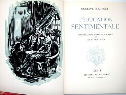 null FLAUBERT (Gustave). L'éducation sentimentale. Paris, A. Bonne, 1947. 2 vol....