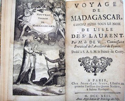 null [CARPEAU DU SAUSSAY]. Voyage de Madagascar connu aussi sous le nom de l'isle...