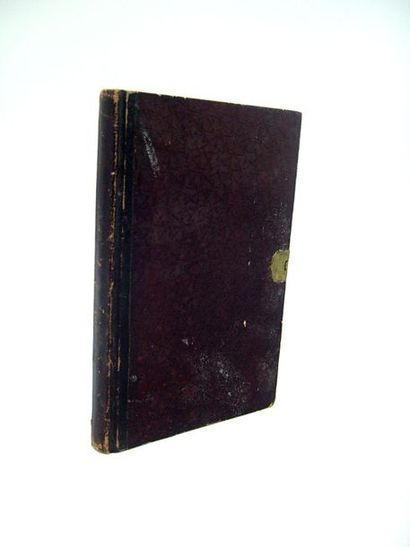 null [Hippologie]. Livre des poulinières. S.l.n.d., vers 1850. Manuscrit à fermoir...