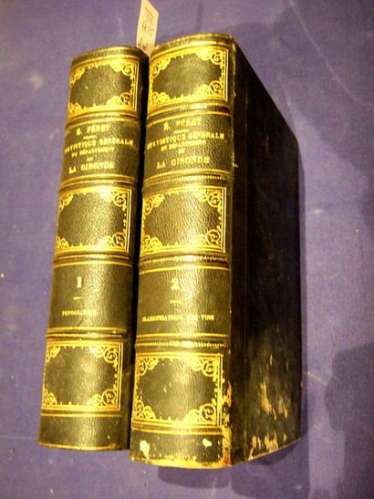 null HC 15 - Les 2 volumes du Féret de 1878 : topographie et classification des vins,...