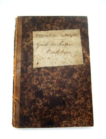 null [Manuscrit]. LEVAILLANT (François). Guide du naturaliste pratique ou traité...