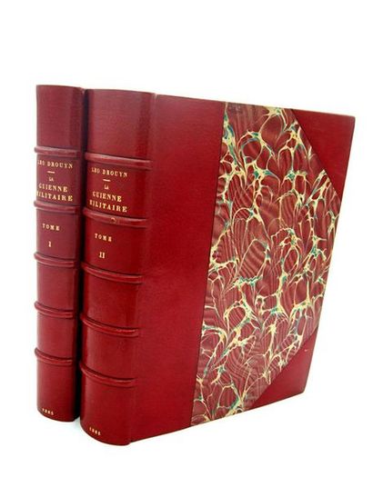 null DROUYN La Guienne militaire Bordeaux, L'auteur, Paris, Didron, 1865 2 volumes...