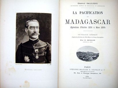 null GALLIENI (Joseph). La Pacification de Madagascar. (Opérations d'Octobre 1896...