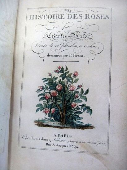 null LIGER (Louis). Le Jardinier fleuriste. Avignon, J.-A. Joly, 1811. In-12, xii,...