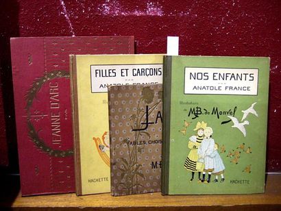 null HC 35 - ENFANTINA 4 volumes illustrés par BOUTET DE MONTVEL
- FRANCE (Anatole)...