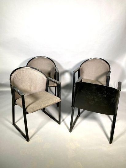 null JARVISALO Jouko (XX-XXI) quatre fauteuils MONDI edition INNO (usures)