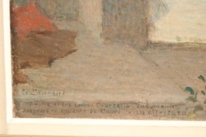 null LAURENT Ernest Joseph (1859-1929) Femme dans un paysage au clair de lune
huile...