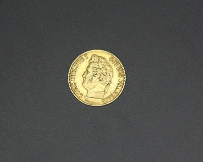 Pièce de 40 francs or Louis Philippe - 1834...