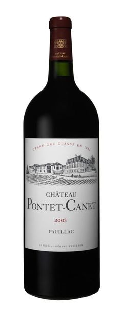null 2003 - 2 Magnums de Château Pontet-Canet
Donateur : Château Pontet-Canet 
Pauillac...