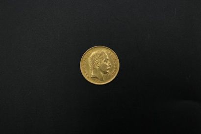 null Pièce de 20 francs en or Napoléon III 1866 - 6.5 g