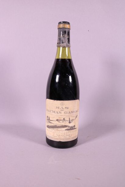 null 1 blle MAS DAUMAS GASSAC (rouge) Vin de l'Hérault 1984 bas goulot