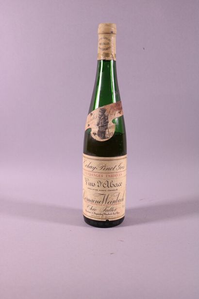 null 1 blle TOKAY PINOT-GRIS Clos des Capucins Domaine Weinbach Vin d'Alsace 1983...