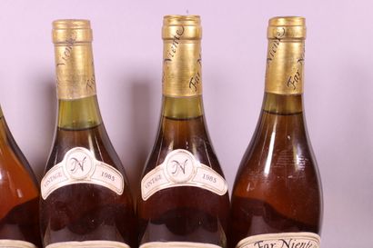 null 5 blles FARNIENTE Napa Valley Chardonnay 1985 bas goulot