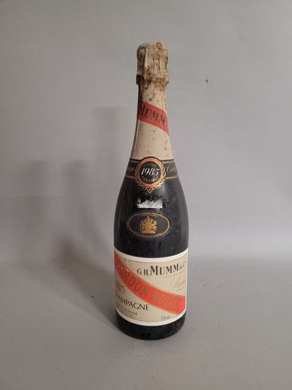 null 1 Blle CHAMPAGNE MUMM CORDON ROUGE Champagne 1985
