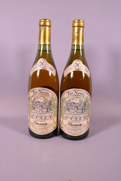 null 2 blles FARNIENTE Napa Valley Chardonnay 1989 bon niveau