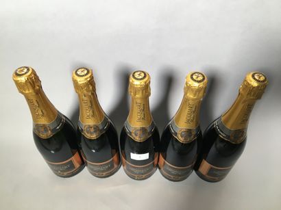 null 5 blles JACQUART - BLANC DE BLANC Champagne 1992 - Bon état