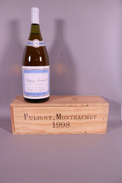 null 1 mag PULIGNY-MONTRACHET Chartron et Trébuchet Puligny-Montrachet 1998 parfait...