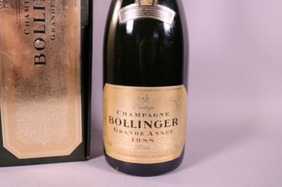 null 1 blle BOLLINGER Champagne 1988 parfait état