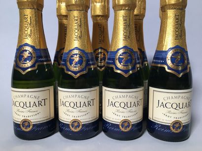 null 9 blles JACQUART (18,5cl) Champagne - Parfait état