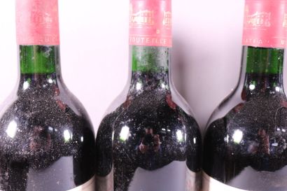 null 6 blles Ch. DUPLESSY Premières Côtes de Bordeaux 1988 dans le goulot