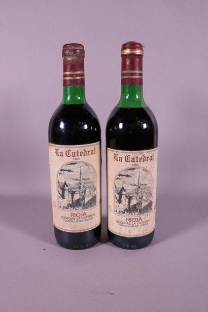 null 2 blles LA CATEDRAL Rioja 1982 haute épaule