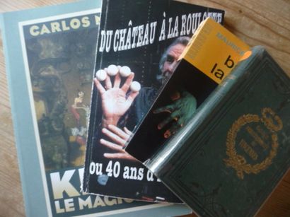 null Lot de 4 ouvrages dont :

Kekole Magicien

Du Château à la Roulotte

Les Amuseurs...