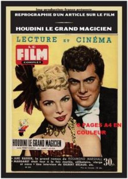 null Une affiche du film Houdini

(avec Tony Curtis et Janet Leigh)

1953

Joint...