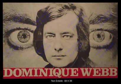 null Affiche Dominique Webb :(Dominique weber 1941-2019) C'est Jean Nohain qui le...