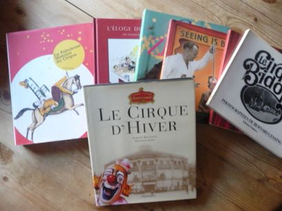 null Lot de 7 livres sur l'histoire du cirque dont :

Le cirque d'hiver

(Sampion...