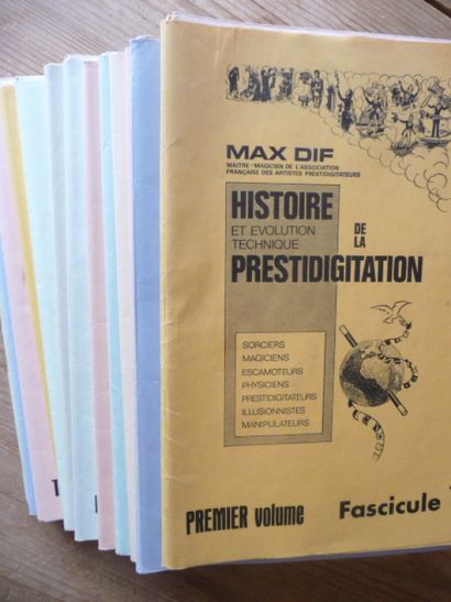 null Histoire et évolution technique de la prestidigitation de Max Dif

1971 447...