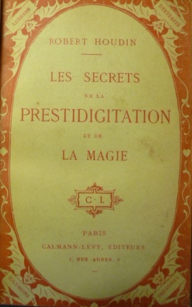 null Les secrets de la prestidigitation

Robert-Houdin -1880-

Dos de reliure Frottée.

Lagny...