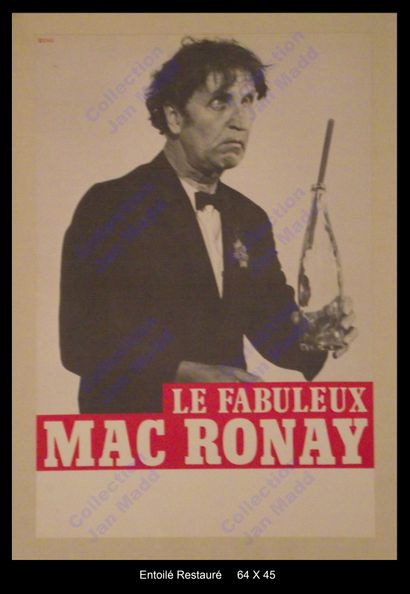 null Lot de 10 affiches thème magie prestidigitation dont :

Mac Ronay(60X40)

Dominique(60X40)

Carington

Michel...