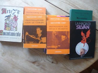 null Lot de divers ouvrages en Italien et Portugais dont Salvatore Cima ( cigarettes...