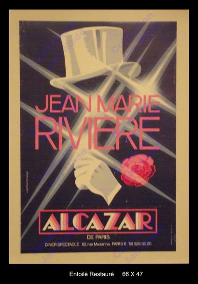 null Affiche Alcazar - Jean Marie Rivière : Jean-Marie Rivière est un acteur, metteur...