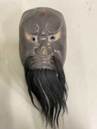 null JAPON - Epoque MEIJI (1868 - 1912)

Masque en bois et laque H:20 cm