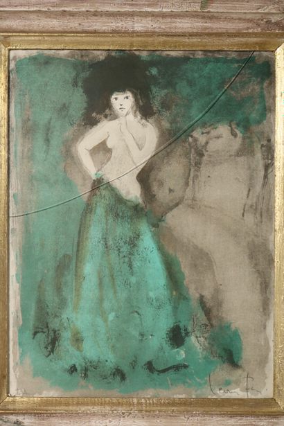 null FINI Leonor (1907-1996)

Femme à la robe verte, 

lithographie

épreuve d'artiste,...