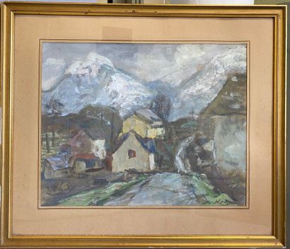 null WOULFART Marius (1905-1991)

Paysage

Gouache 

signée en bas à droite

31 x...