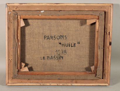 null PARSONS Michael (1941-2017)

Le bassin d'Arcachon, 1978,

huile sur toile

signée...