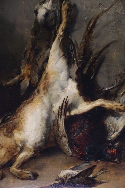 null FOUACE Guillaume Romain (1827-1895)

Nature morte au gibier

huile sur toile

signée...