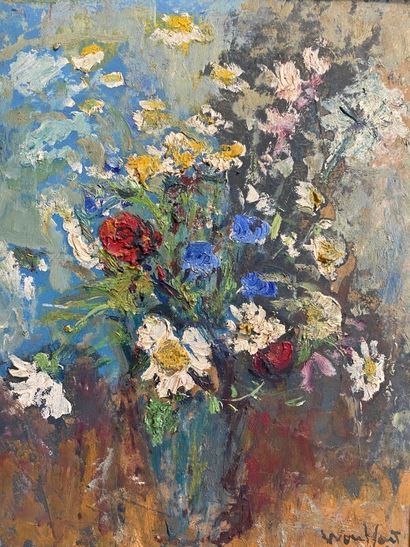 null WOULFART Marius (1905-1991)

Bouquet de fleurs

huile sur panneau

signée en...
