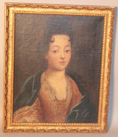 null "Portrait de dame", huile sur toile, XVIIIe (restaurations)

41 x 33 cm

cadre...