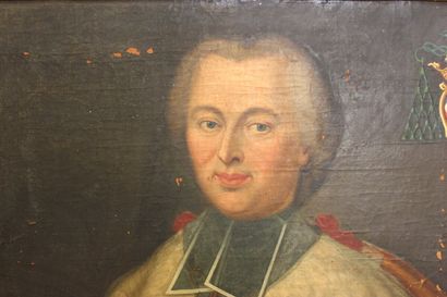 null Ecole Française du XVIIIe,

Portrait de Jean-François de Montillet de Grenaud,...