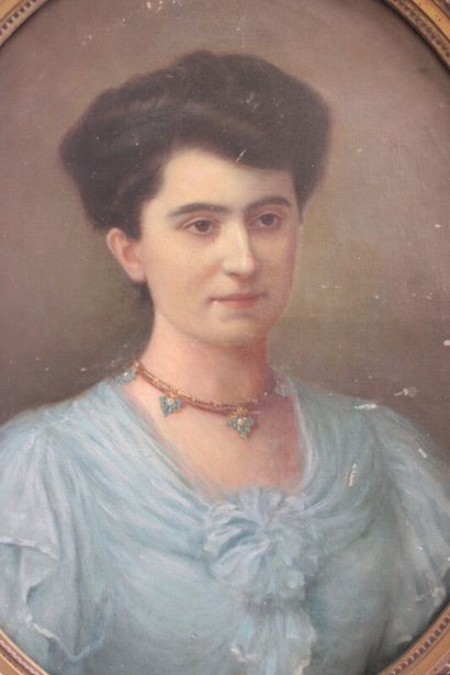 null "Portrait de Marguerite", huile sur toile

61 x 50 cm

Tâches, restaurations...