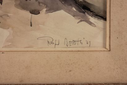 null BERTIN Roger (1915-2003)

Port de Honfleur 

dessin aquarellé

signé en bas...