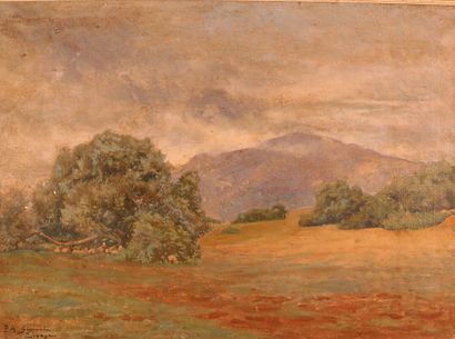 null SIMONI Paolo Antoine (1882-1960) Paysage à Tipaza - Algérie

Huile sur toile...