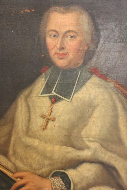 null Ecole Française du XVIIIe,

Portrait de Jean-François de Montillet de Grenaud,...