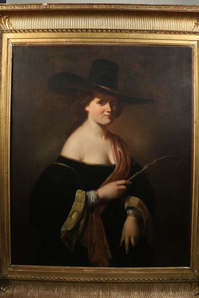 null VAN BOMBERGHEN Guillaume (1807-1882)

Portrait de femme au chapeau

huile sur...
