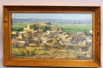 null GIRAN-MAX Léon (1867-1927)

Beaucaire

huile sur toile signée en bas à gauche

et...